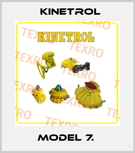 model 7.  Kinetrol