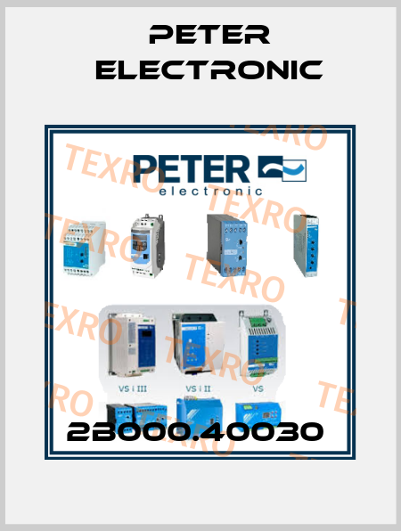 2B000.40030  Peter Electronic