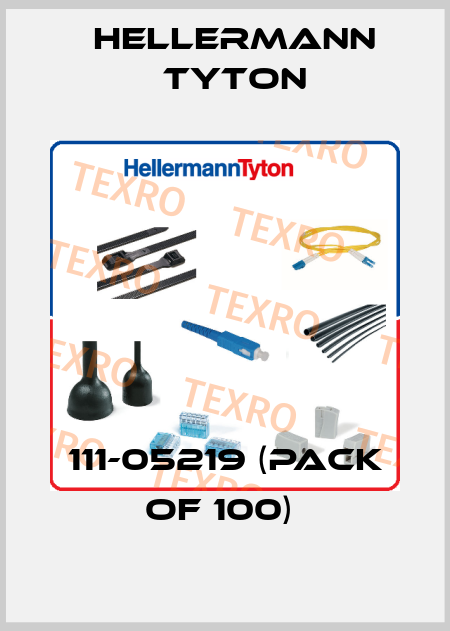 111-05219 (pack of 100)  Hellermann Tyton