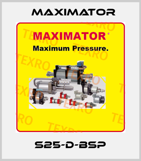 S25-D-BSP Maximator