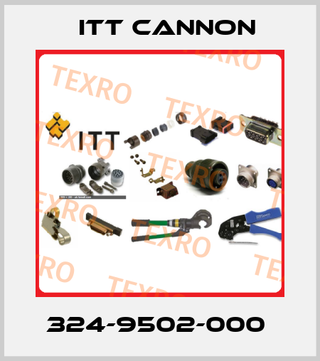 324-9502-000  Itt Cannon