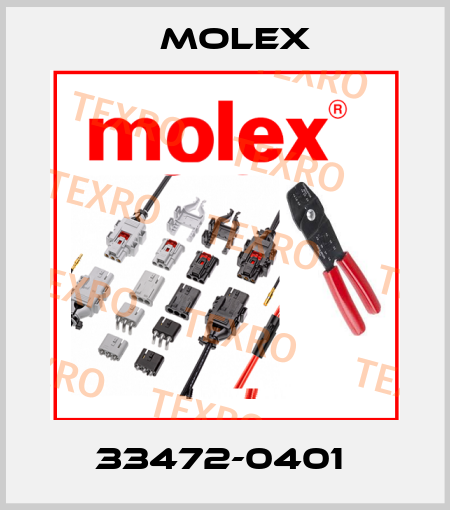 33472-0401  Molex