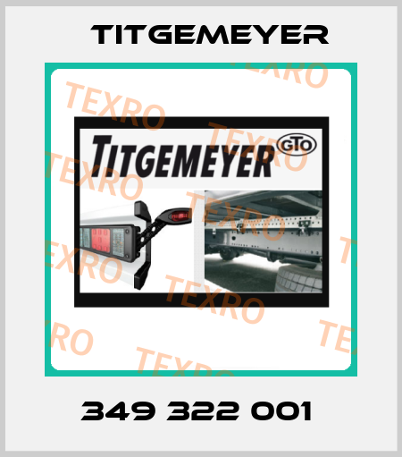 349 322 001  Titgemeyer