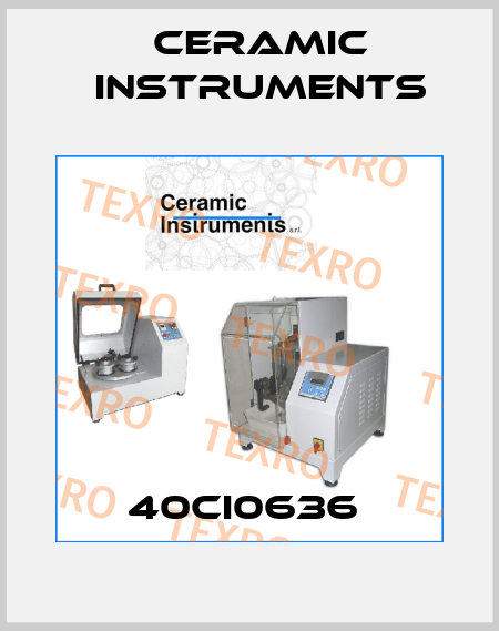 40CI0636  Ceramic Instruments