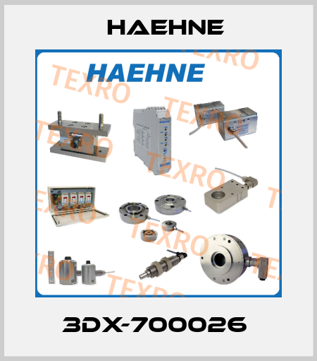 3DX-700026  HAEHNE