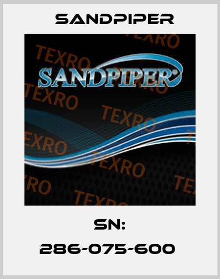 SN: 286-075-600  Sandpiper
