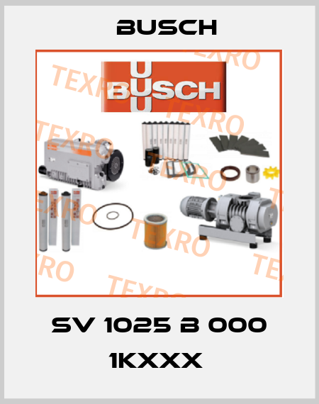SV 1025 B 000 1KXXX  Busch