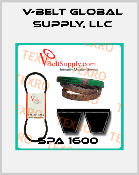 SPA 1600  V-Belt Global Supply, LLC