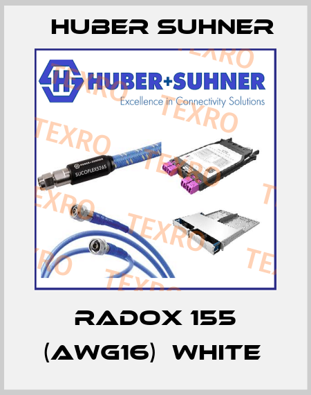 Radox 155 (AWG16)  white  Huber Suhner