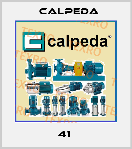 С 41 Е  Calpeda