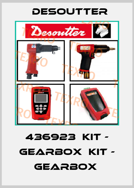 436923  KIT - GEARBOX  KIT - GEARBOX  Desoutter