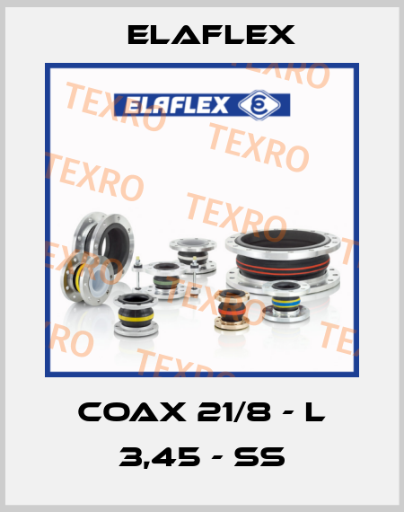 COAX 21/8 - L 3,45 - SS Elaflex