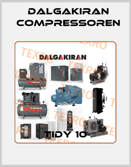 Tidy 10 DALGAKIRAN Compressoren