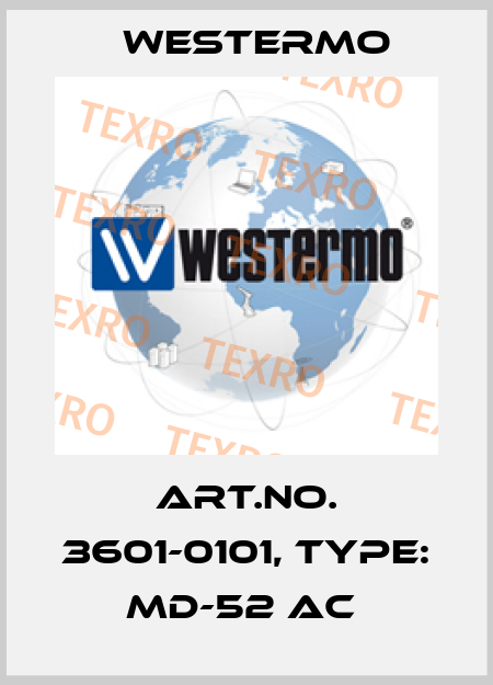 Art.No. 3601-0101, Type: MD-52 AC  Westermo