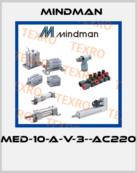 MED-10-A-V-3--AC220  Mindman