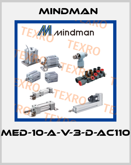 MED-10-A-V-3-D-AC110  Mindman