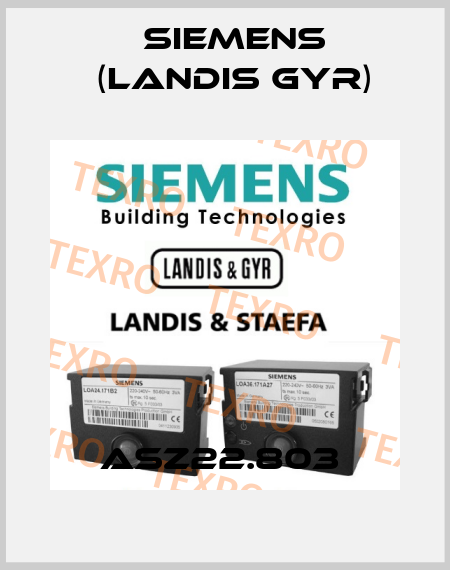 ASZ22.803  Siemens (Landis Gyr)