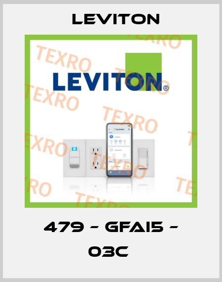 479 – GFAI5 – 03C  Leviton