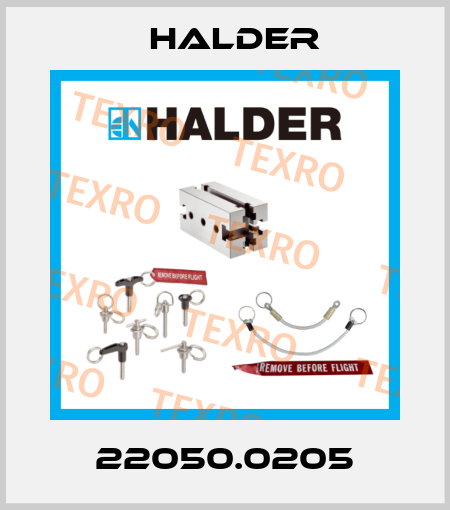 22050.0205 Halder