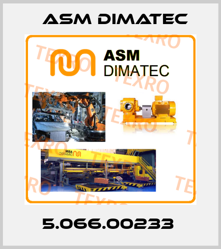 5.066.00233  Asm Dimatec