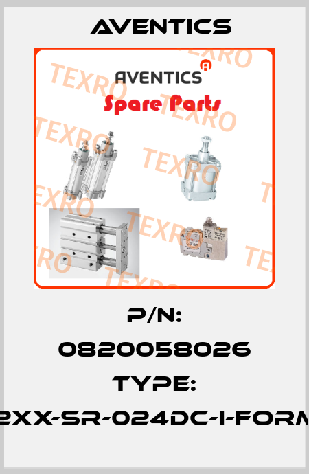 P/N: 0820058026 Type: TC15-5/2XX-SR-024DC-I-FORM_C-SGL Aventics