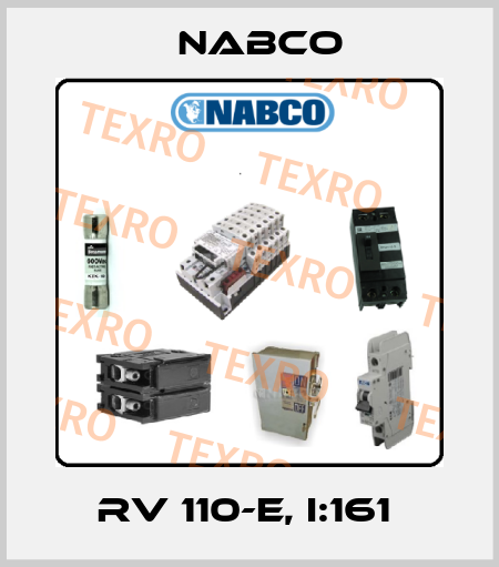 RV 110-E, i:161  Nabco