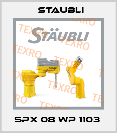 SPX 08 WP 1103  Staubli