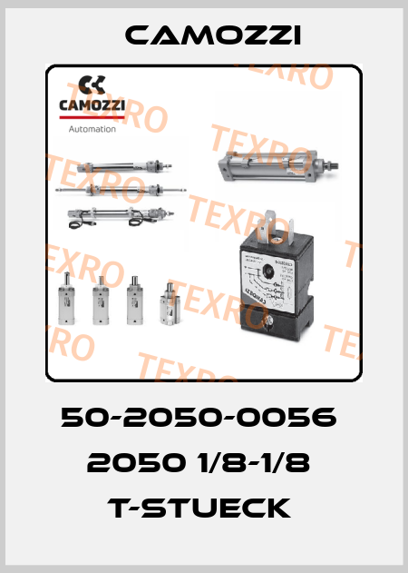 50-2050-0056  2050 1/8-1/8  T-STUECK  Camozzi