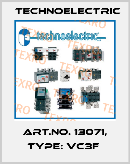 Art.No. 13071, Type: VC3F  Technoelectric