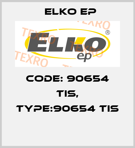 Code: 90654 TIS, Type:90654 TIS  Elko EP