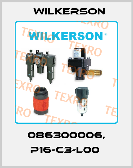 086300006, P16-C3-L00  Wilkerson