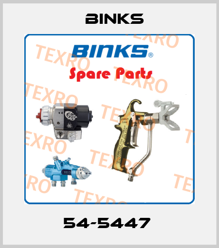 54-5447  Binks