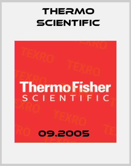 09.2005  Thermo Scientific