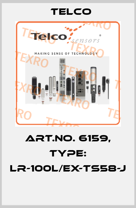 Art.No. 6159, Type: LR-100L/EX-TS58-J  Telco