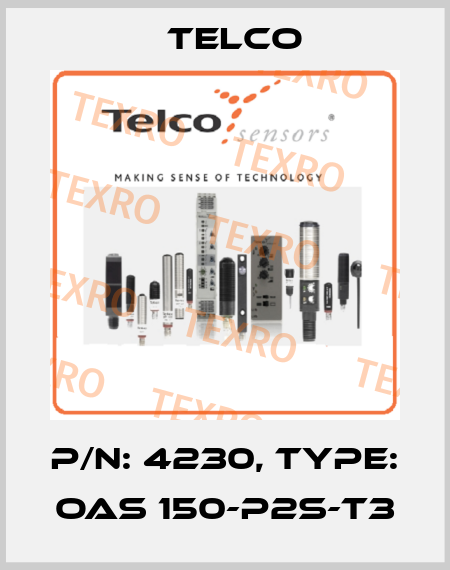 p/n: 4230, Type: OAS 150-P2S-T3 Telco