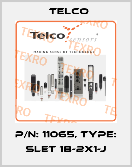 p/n: 11065, Type: SLET 18-2x1-J Telco