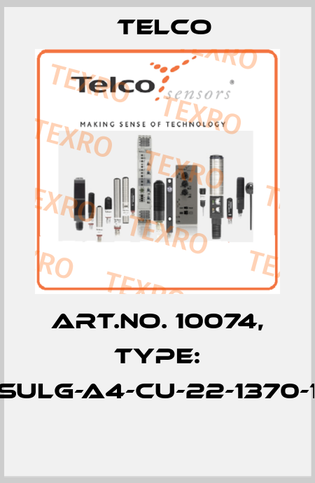 Art.No. 10074, Type: SULG-A4-CU-22-1370-1  Telco