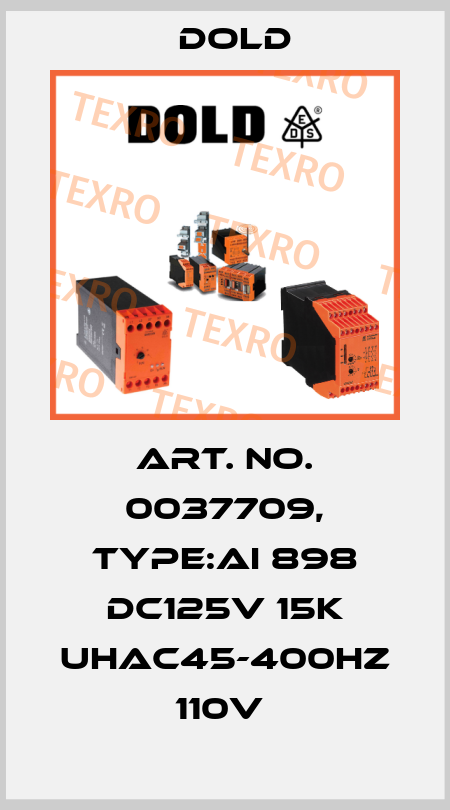 Art. No. 0037709, Type:AI 898 DC125V 15K UHAC45-400HZ 110V  Dold