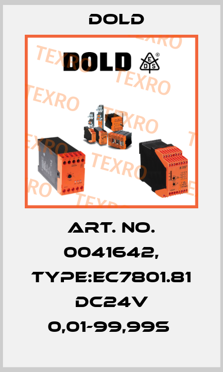 Art. No. 0041642, Type:EC7801.81 DC24V 0,01-99,99S  Dold