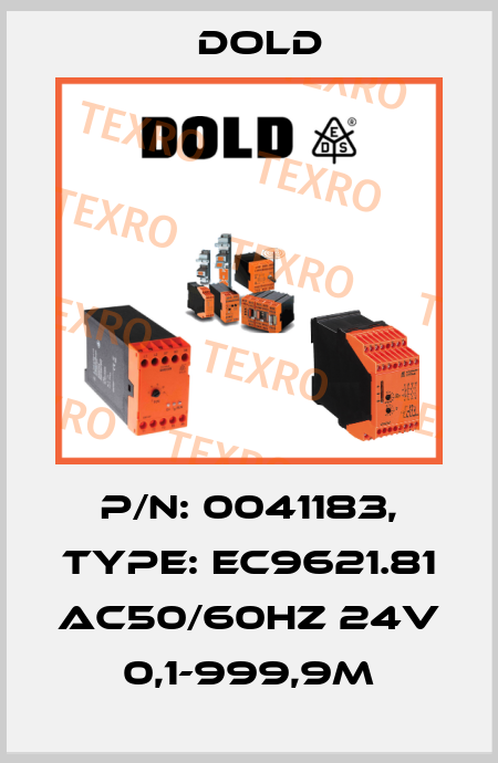 p/n: 0041183, Type: EC9621.81 AC50/60HZ 24V 0,1-999,9M Dold