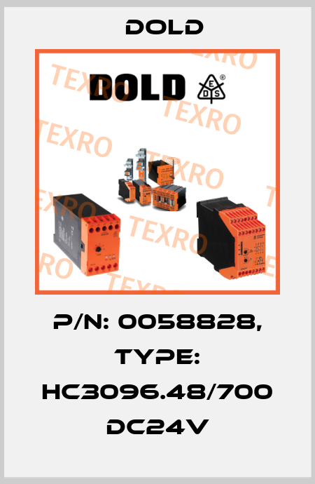 p/n: 0058828, Type: HC3096.48/700 DC24V Dold
