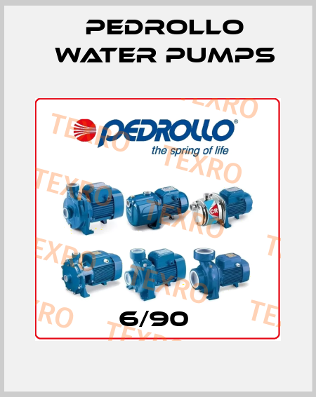 6/90  Pedrollo Water Pumps