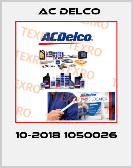 10-2018 1050026  AC DELCO