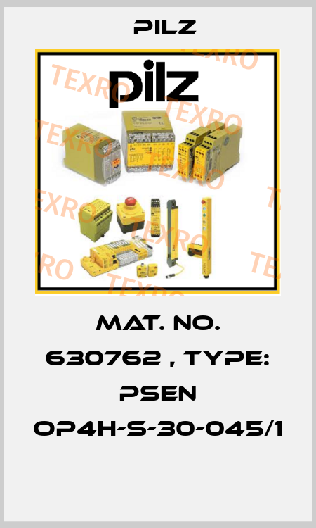 Mat. No. 630762 , Type: PSEN op4H-s-30-045/1  Pilz
