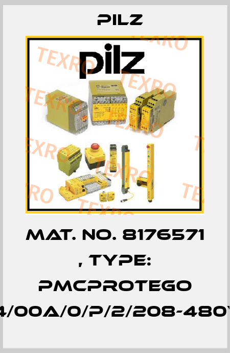 Mat. No. 8176571 , Type: PMCprotego D.24/00A/0/P/2/208-480VAC Pilz