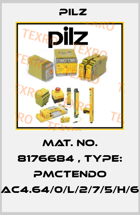Mat. No. 8176684 , Type: PMCtendo AC4.64/0/L/2/7/5/H/6 Pilz