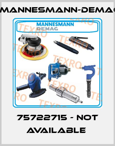 75722715 - not available  Mannesmann-Demag