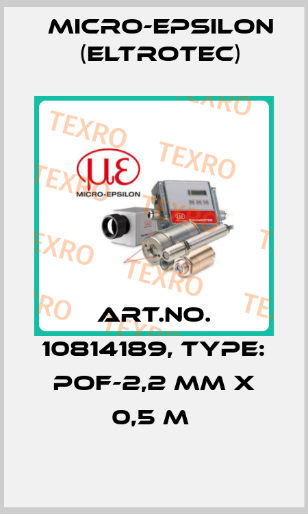 Art.No. 10814189, Type: POF-2,2 mm x 0,5 m  Micro-Epsilon (Eltrotec)