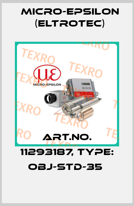 Art.No. 11293187, Type: OBJ-STD-35  Micro-Epsilon (Eltrotec)