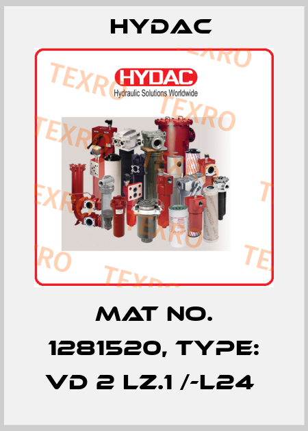 Mat No. 1281520, Type: VD 2 LZ.1 /-L24  Hydac